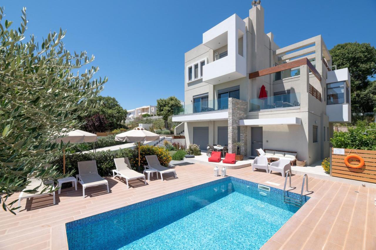 Terpsis Pool Villa Asgourou 외부 사진