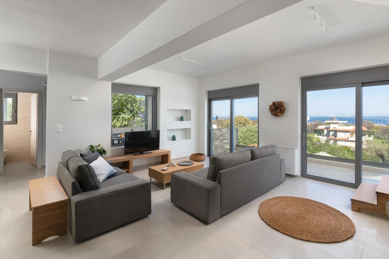 Terpsis Pool Villa Asgourou 외부 사진